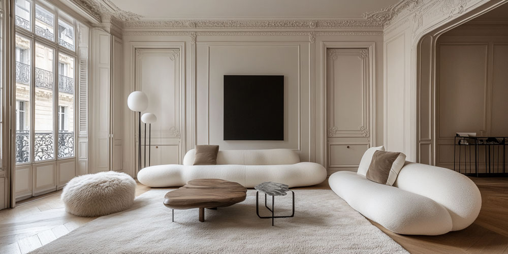 projekt sypialni mieszkania sztukateria wewnętrzna gipsowa Orac projektozaur projektowanie wnetrz stylowych klasycznych projektant wnętrz interior decoration interior design architecture